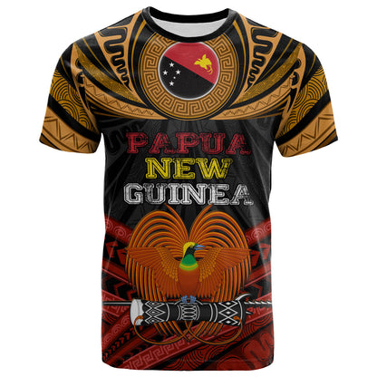 Papua New Guinea Custom Personalised T-Shirt Papua New Guinea Fabric Pattern Design