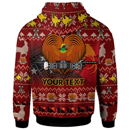 Papua New Guinea Hoodie - Custom PNG Merry Christmas Hoodie