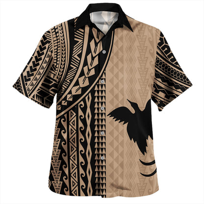 Papua New Guinea Hawaiian Shirt Polynesian Tattoo