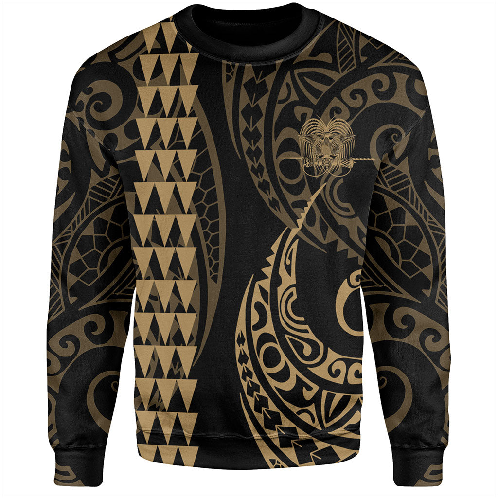 Papua New Guinea Sweatshirt Kakau Style Ver.1