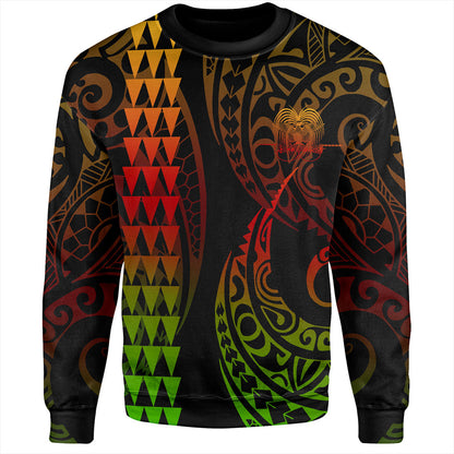Papua New Guinea Sweatshirt Kakau Style