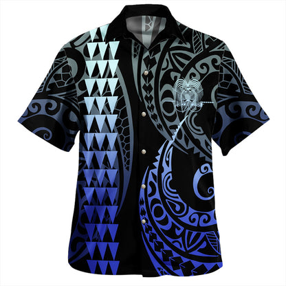 Papua New Guinea Hawaiian Shirt Kakau Style