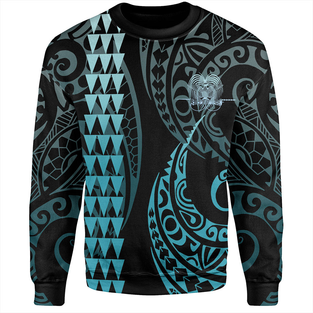 Papua New Guinea Sweatshirt Kakau Style Ver.1