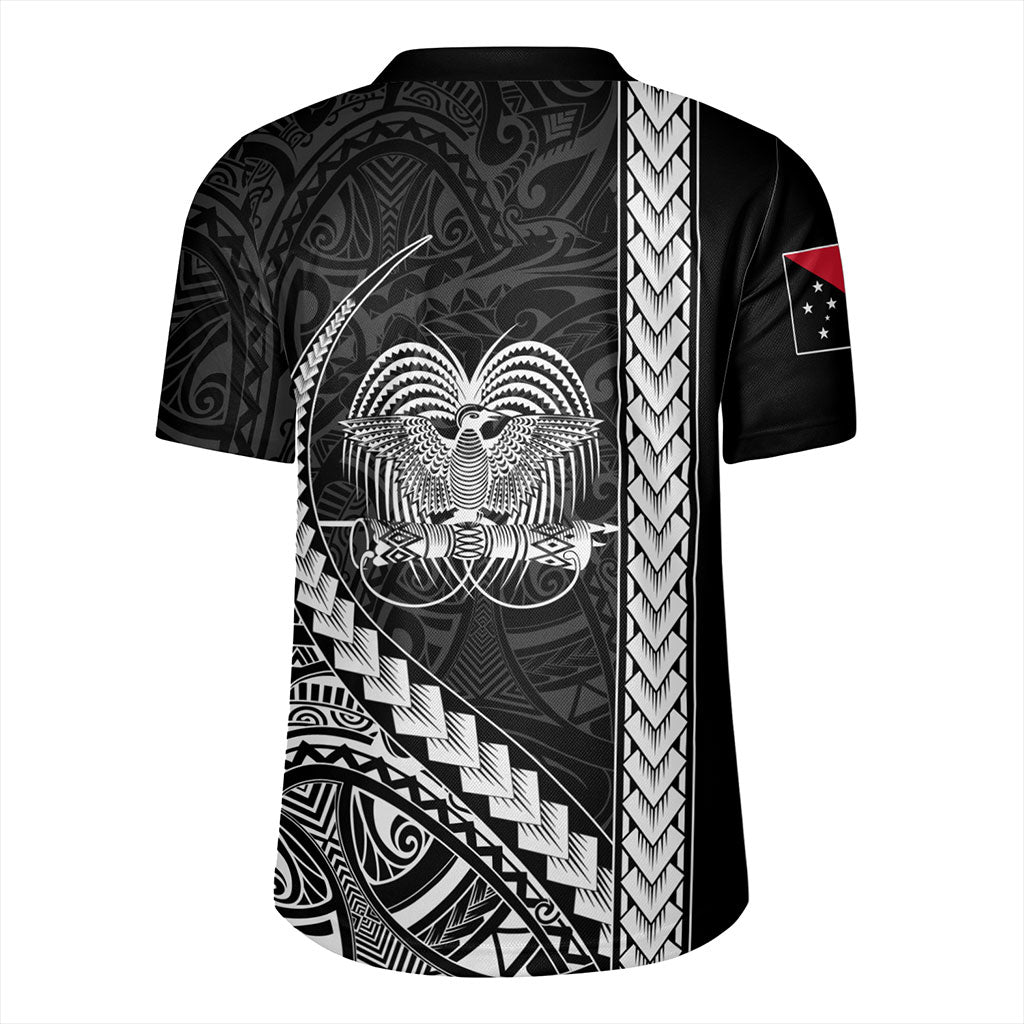 Papua New Guinea Rugby Jersey Tribal Melanesian Coat Of Arms