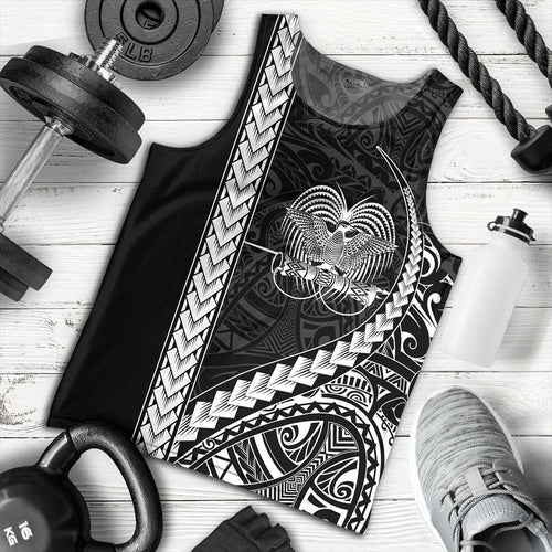 Papua New Guinea Tank Top Tribal Melanesian Coat Of Arms