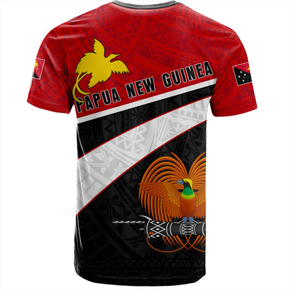 Papua New Guinea T-Shirt Melanesia Curve Style