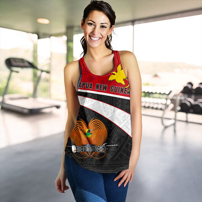 Papua New Guinea Women Tank Melanesia Curve Style