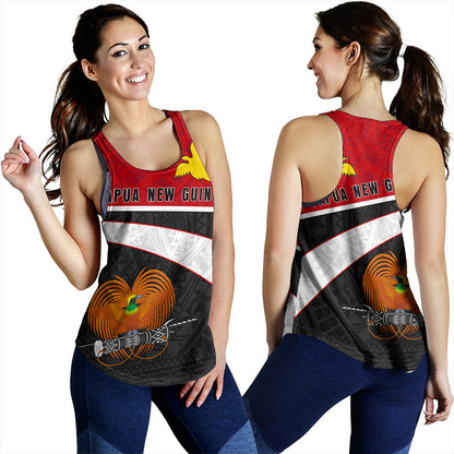 Papua New Guinea Women Tank Melanesia Curve Style