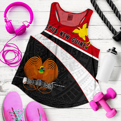 Papua New Guinea Women Tank Melanesia Curve Style