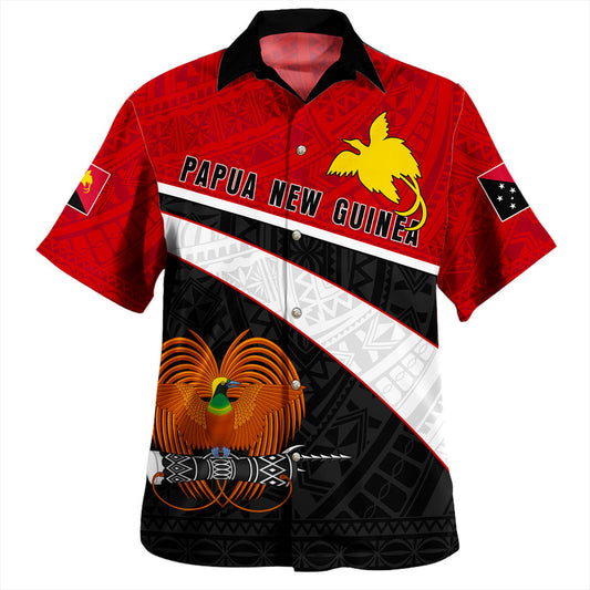 Papua New Guinea Hawaiian Shirt Melanesia Curve Style