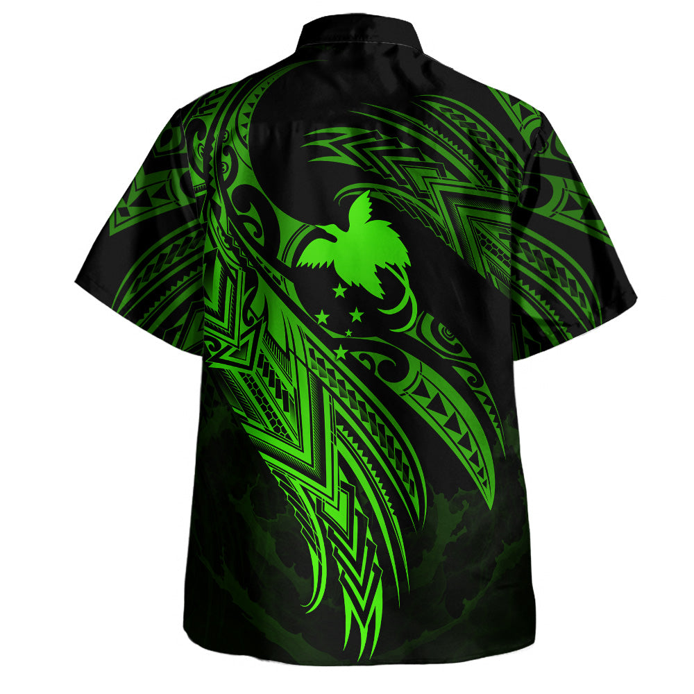 Papua New Guinea Custom Personalised Hawaiian Shirt Legend Color Version