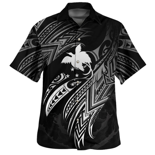 Papua New Guinea Custom Personalised Hawaiian Shirt Legend Color Version