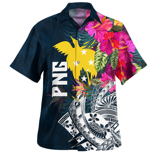 Papua New Guinea Hawaiian Shirt Custom Personalised Polynesian Summer Vibes