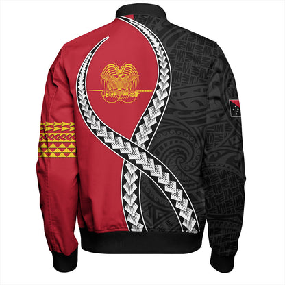 Papua New Guinea Bomber Jacket Tribal Polynesian In My Heart