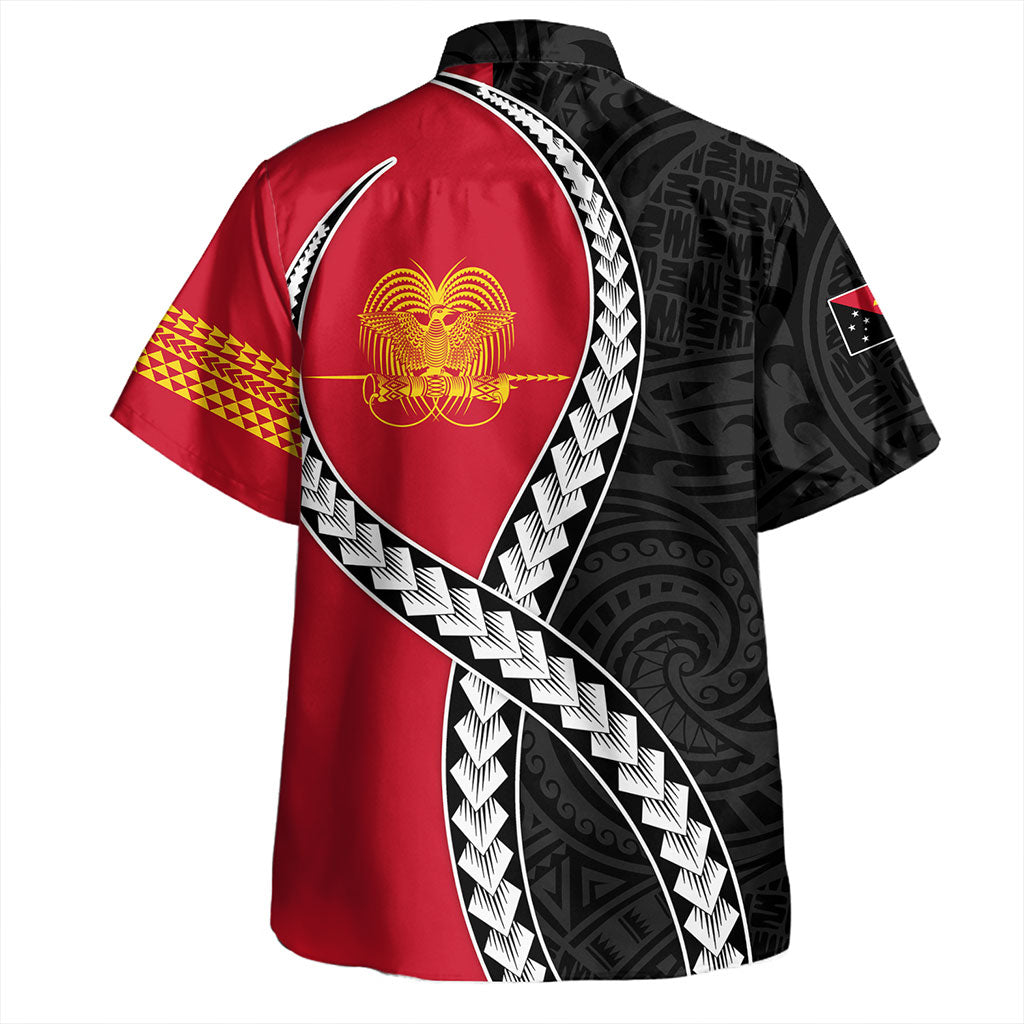Papua New Guinea Hawaiian Shirt Tribal Polynesian In My Heart