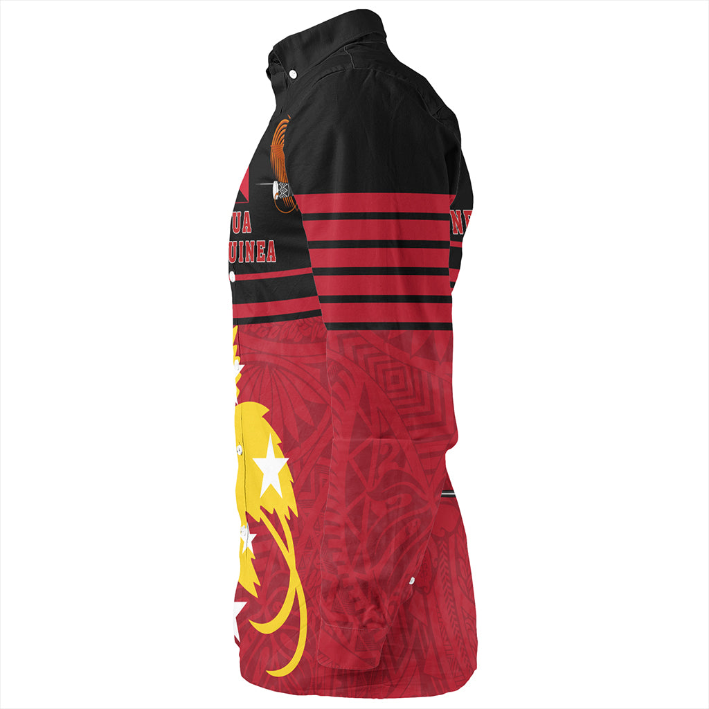 Papua New Guinea Long Sleeve Shirt Our Land Our People Our Culture