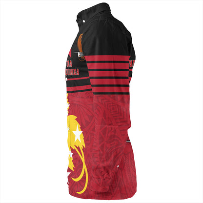 Papua New Guinea Long Sleeve Shirt Our Land Our People Our Culture