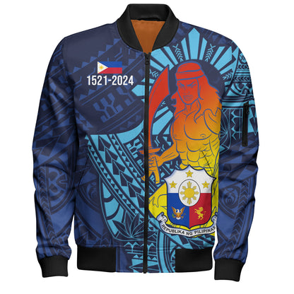 Philippines Filipinos Bomber Jacket King Lapu Lapu Special Style