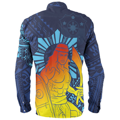Philippines Filipinos Long Sleeve Shirt King Lapu Lapu Special Style
