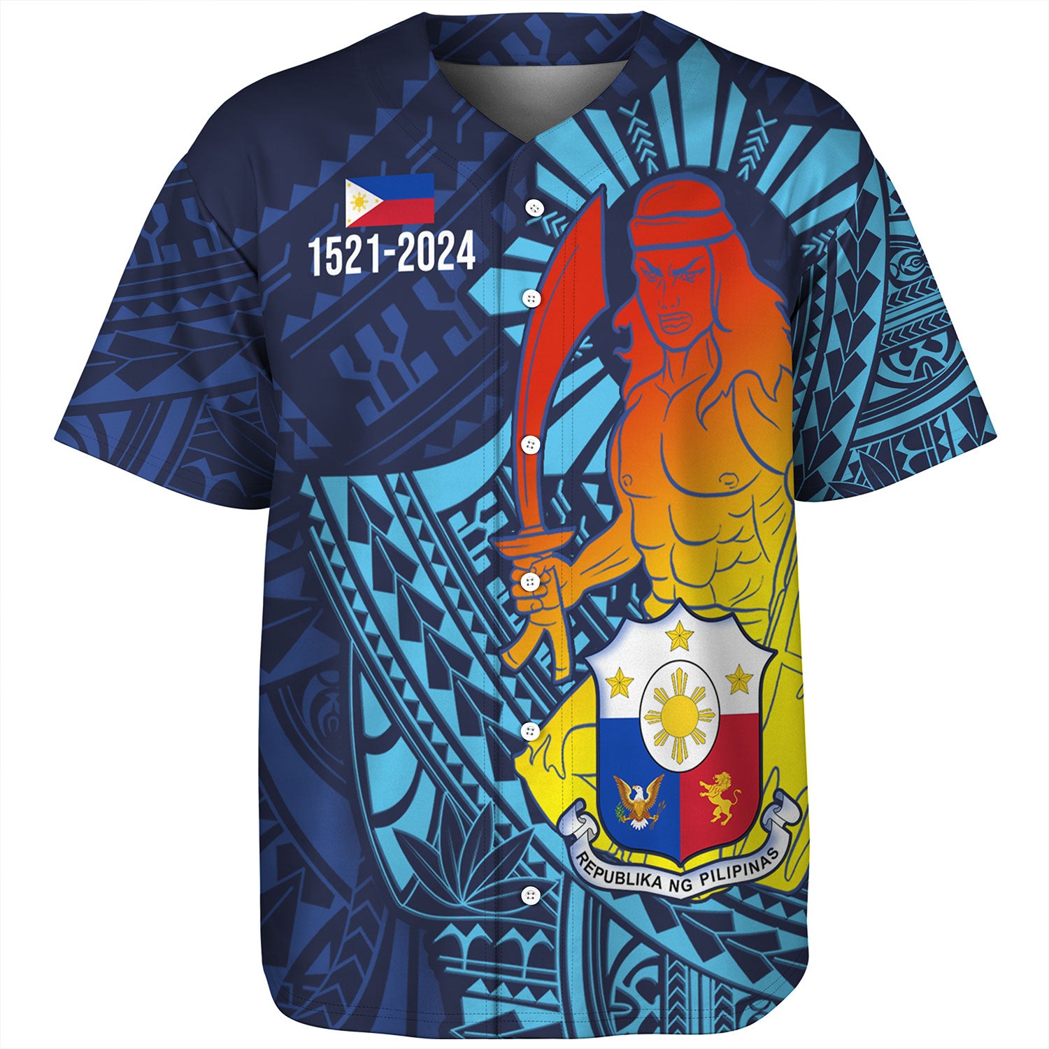 Philippines Filipinos Baseball Shirt King Lapu Lapu Special Style