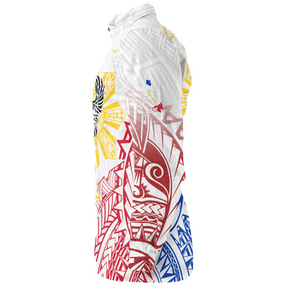 Philippines Filipinos Custom Personalised Long Sleeve Shirt Filipino Sun with Eagle Style