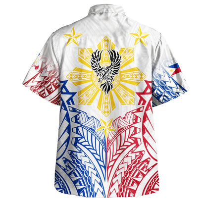Philippines Filipinos Custom Personalised Hawaiian Shirt Filipino Sun with Eagle Style