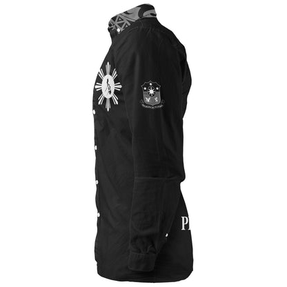 Philippines Filipinos Custom Personalised Long Sleeve Shirt Filipinos Sun And Map Half Style