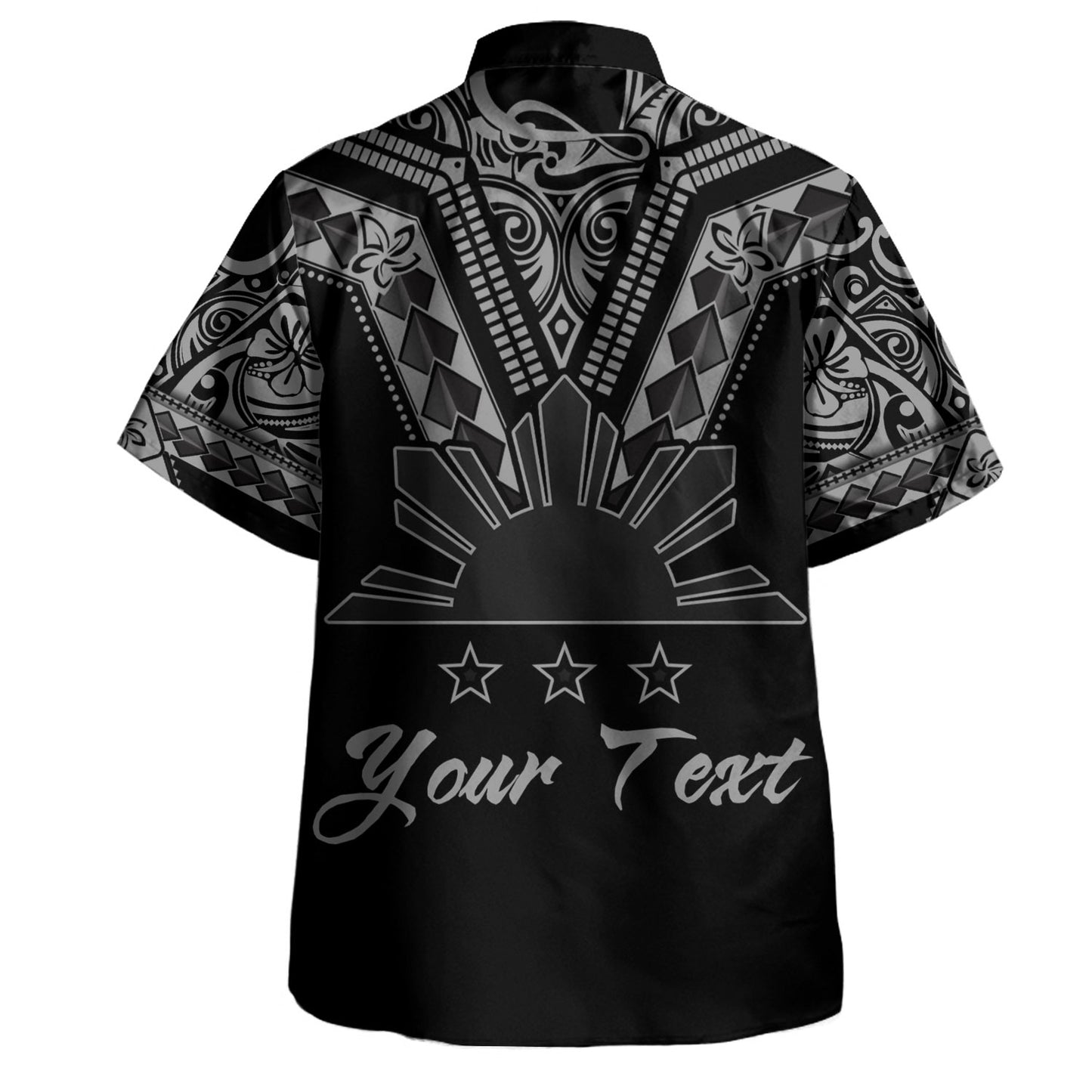 Philippines Filipinos Custom Personalised Hawaiian Shirt Filipinos Sun Tatau Tribal Patterns