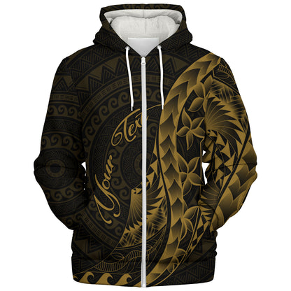 Philippines Filipinos Custom Personalised Sherpa Hoodie Filipinos Sun Tribal Patterns Style