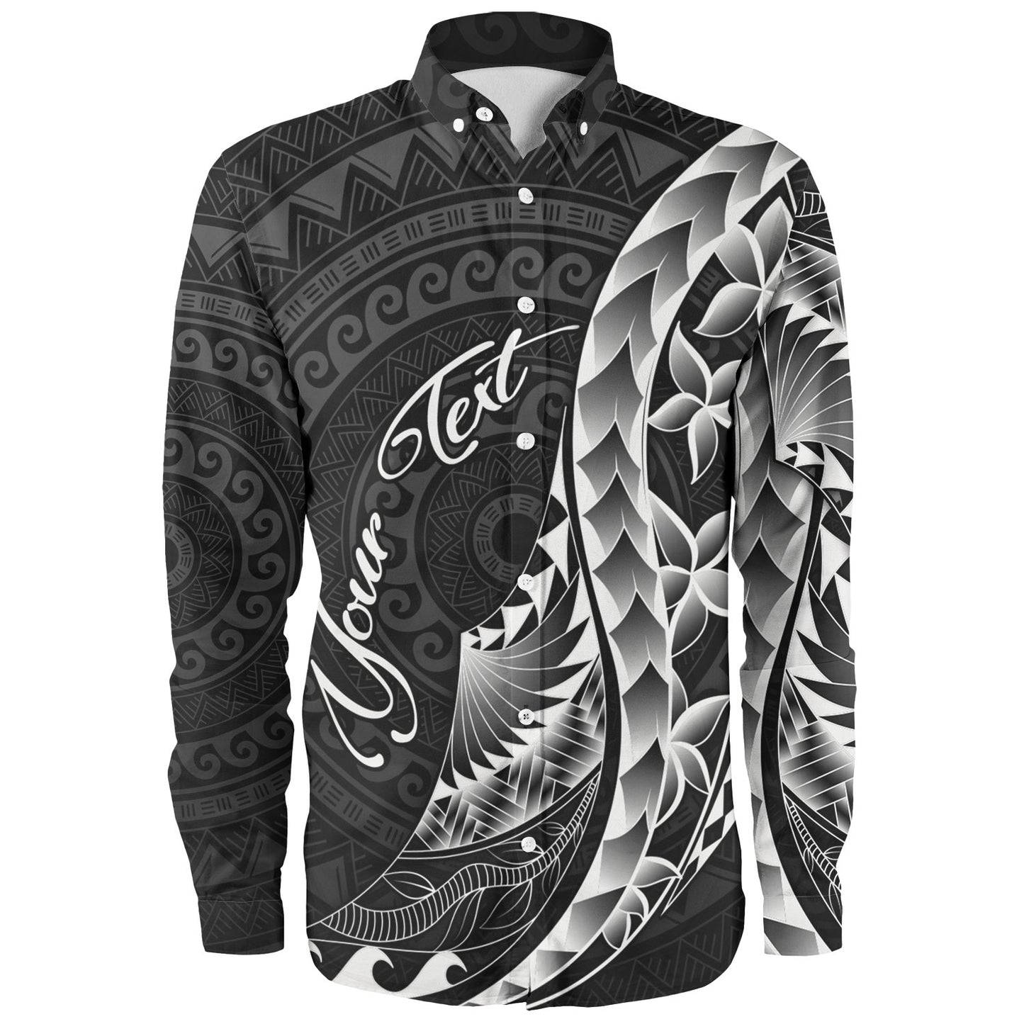 Philippines Filipinos Custom Personalised Long Sleeve Shirt Filipinos Sun Tribal Patterns Style