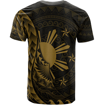 Philippines Filipinos Custom Personalised T-Shirt Filipinos Sun Tribal Patterns Style