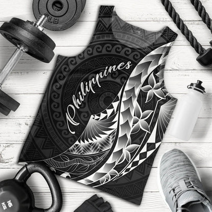 Philippines Filipinos Custom Personalised Tank Top Filipinos Sun Tribal Patterns Style