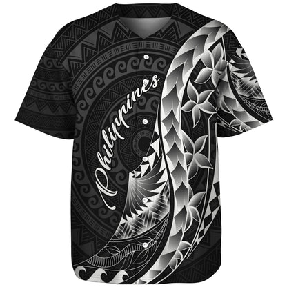 Philippines Filipinos Custom Personalised Baseball Shirt Filipinos Sun Tribal Patterns Style