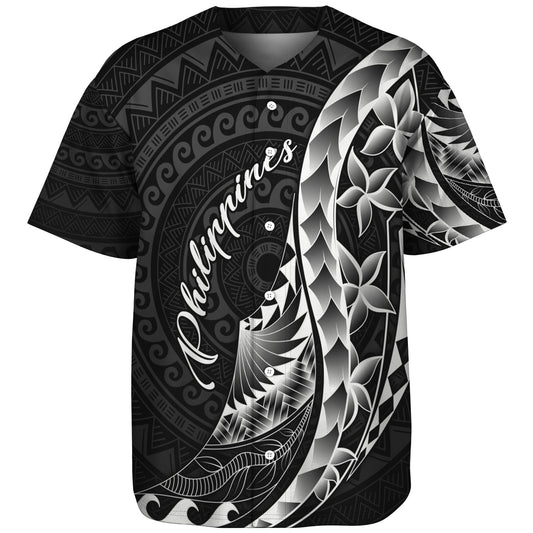 Philippines Filipinos Custom Personalised Baseball Shirt Filipinos Sun Tribal Patterns Style