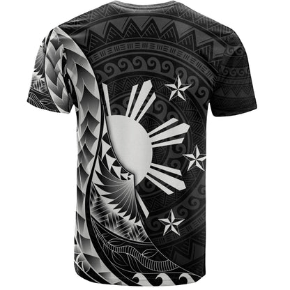 Philippines Filipinos Custom Personalised T-Shirt Filipinos Sun Tribal Patterns Style