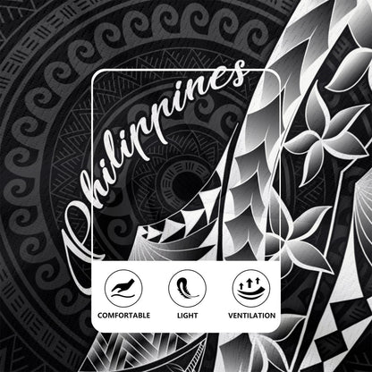 Philippines Filipinos Custom Personalised Rugby Jersey Filipinos Sun Tribal Patterns Style