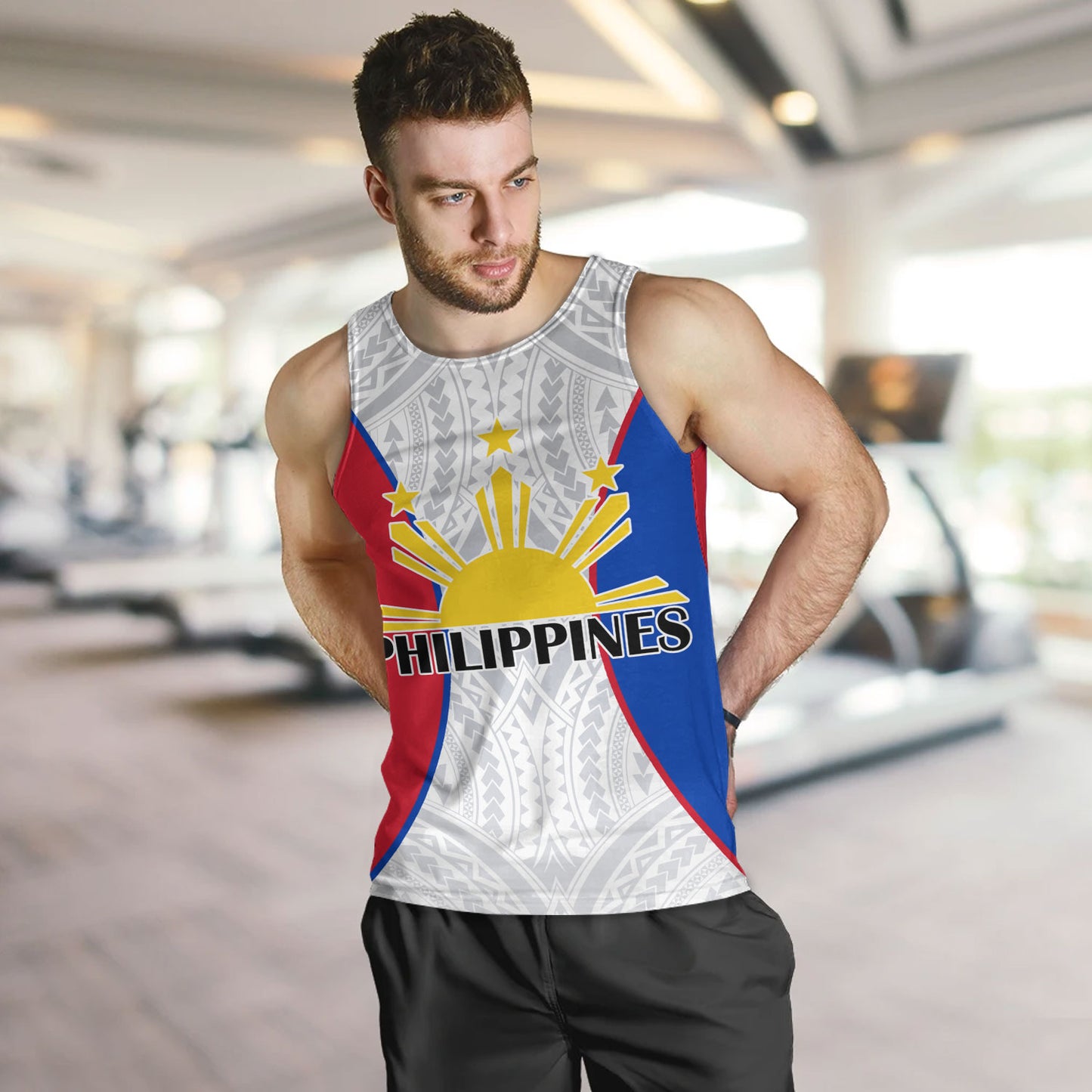 Philippines Filipinos Custom Personalised Tank Top Flag Color Special Style