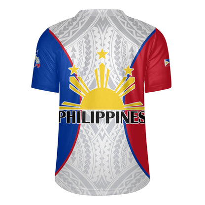Philippines Filipinos Custom Personalised Rugby Jersey Flag Color Special Style