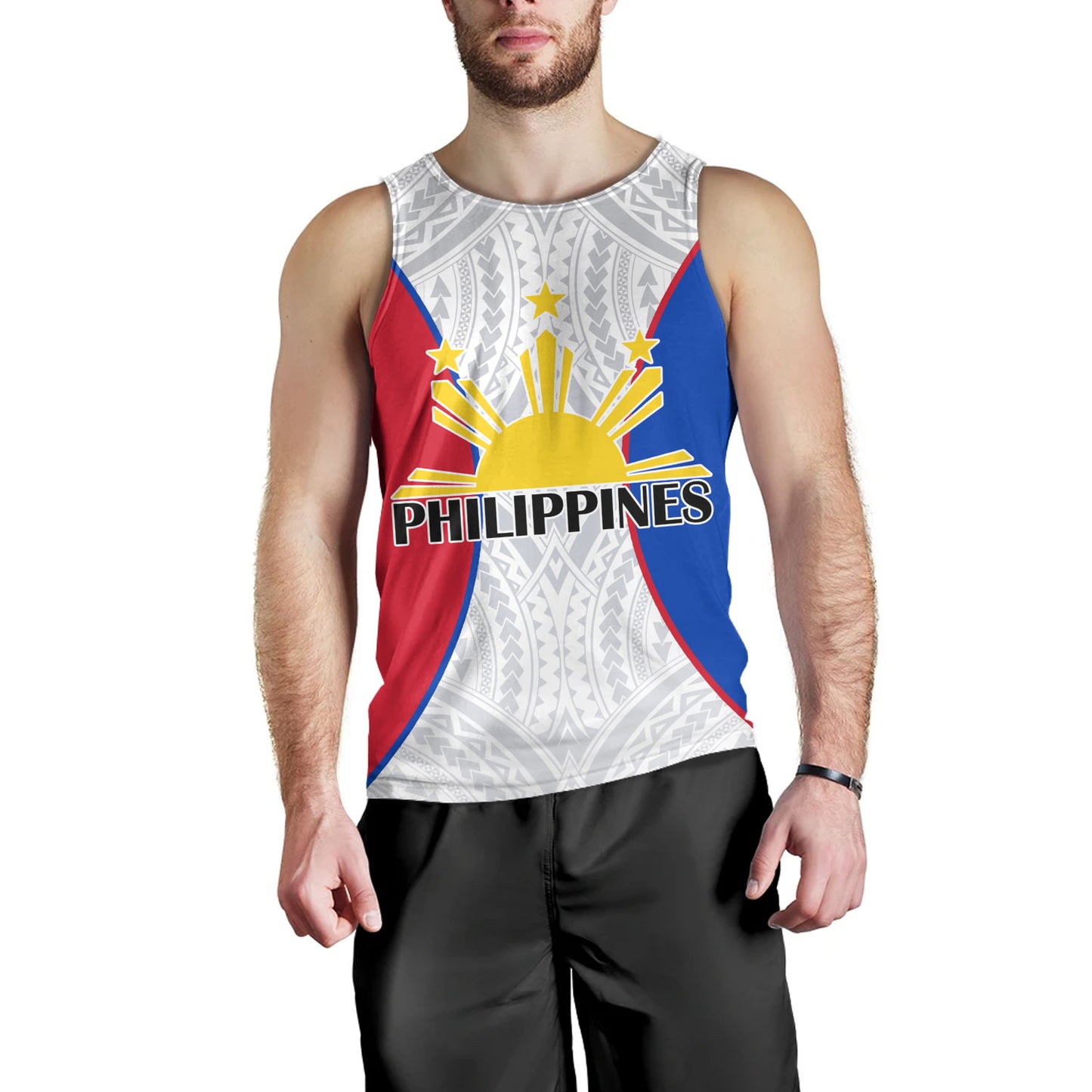 Philippines Filipinos Custom Personalised Tank Top Flag Color Special Style