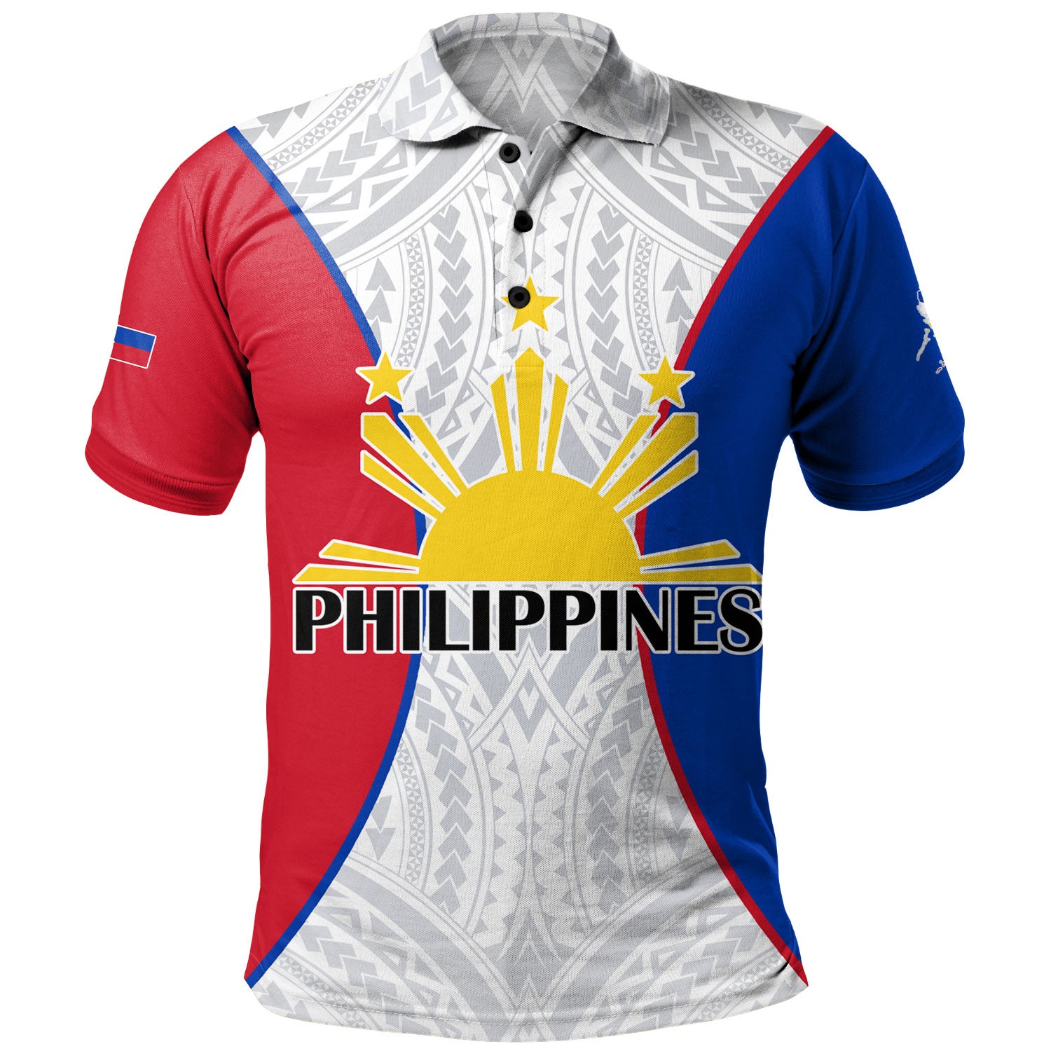 Philippines Filipinos Custom Personalised Polo Shirt Flag Color Special Style