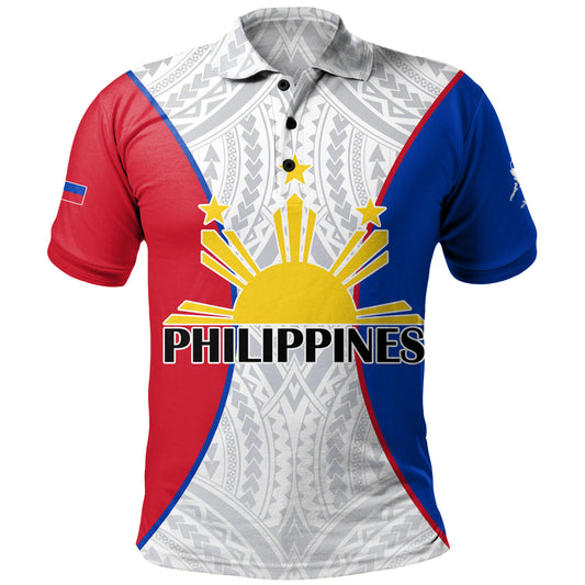 Philippines Filipinos Custom Personalised Polo Shirt Flag Color Special Style