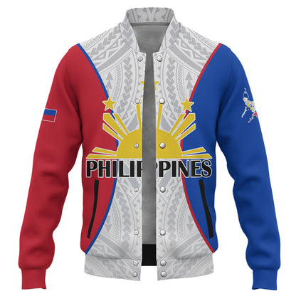 Philippines Filipinos Custom Personalised Baseball Jacket Flag Color Special Style