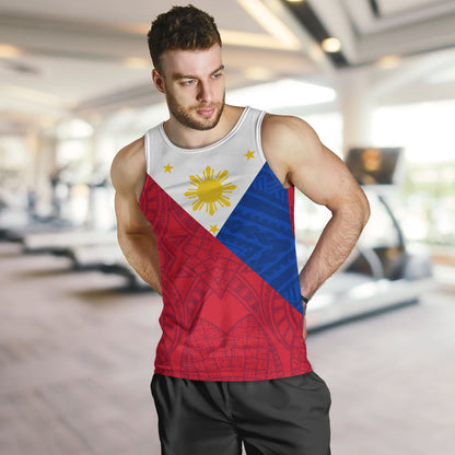 Philippines Filipinos Tank Top Flag Style