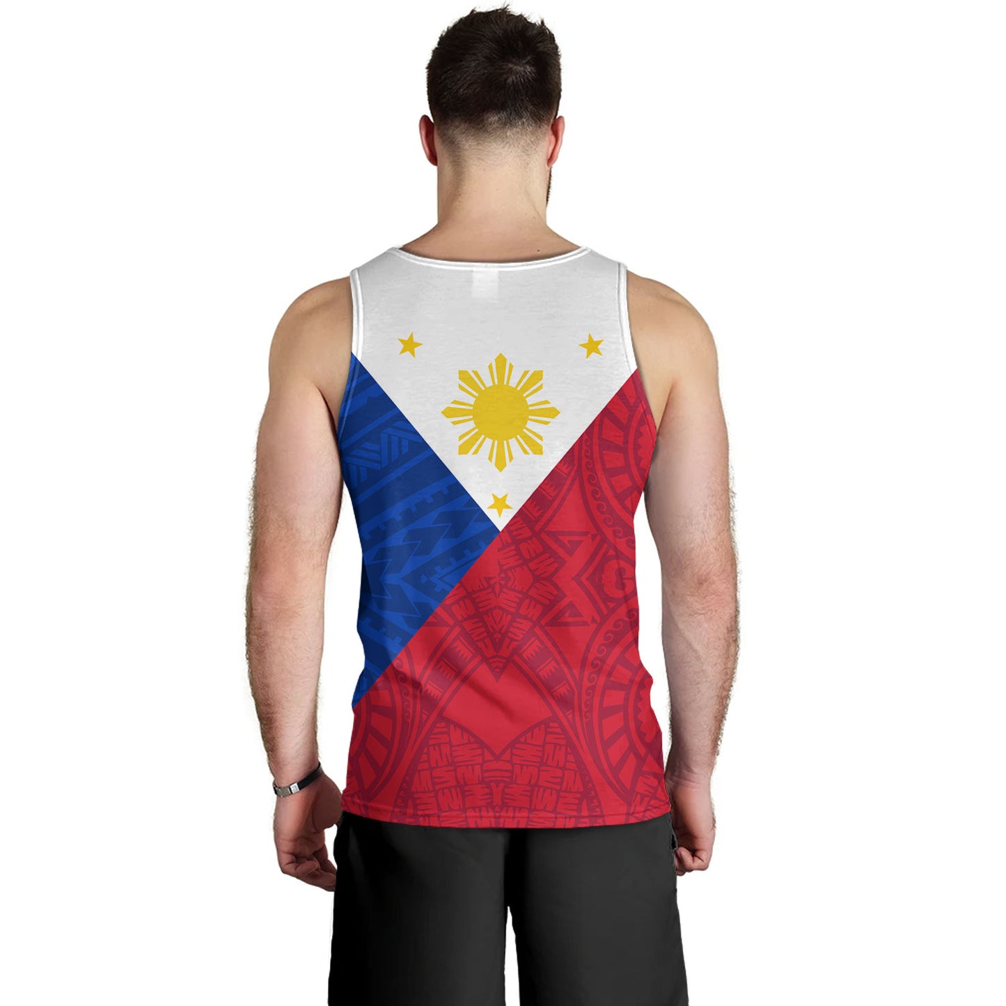 Philippines Filipinos Tank Top Flag Style