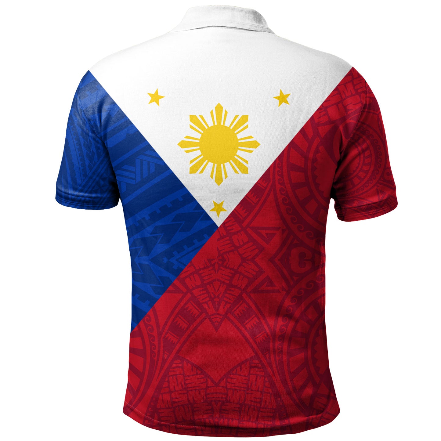 Philippines Filipinos Polo Shirt Flag Style