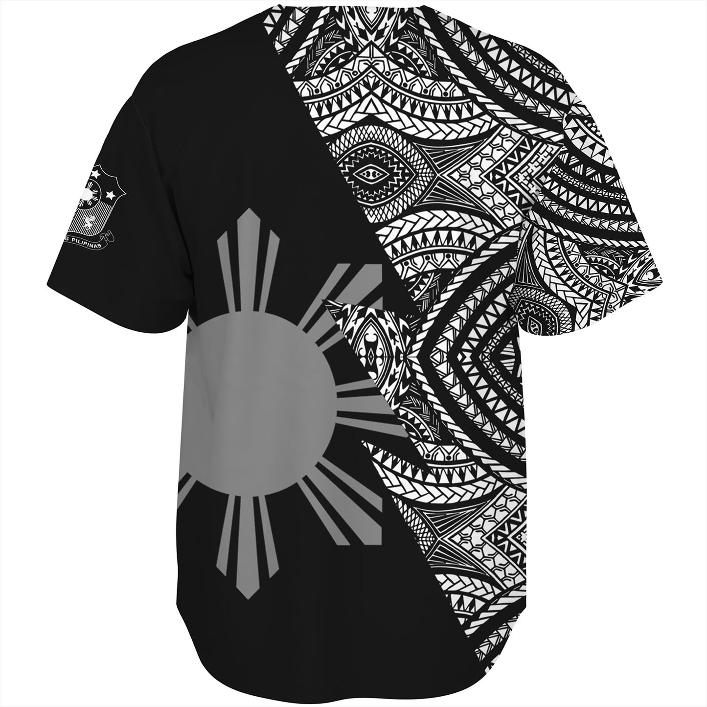 Philippines Filipinos Custom Personalised Baseball Shirt Flash Style