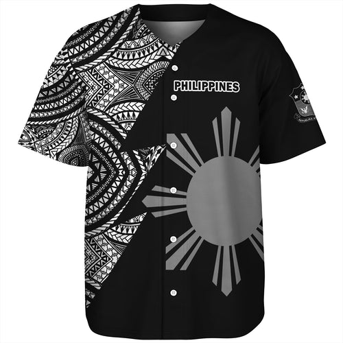 Philippines Filipinos Custom Personalised Baseball Shirt Flash Style