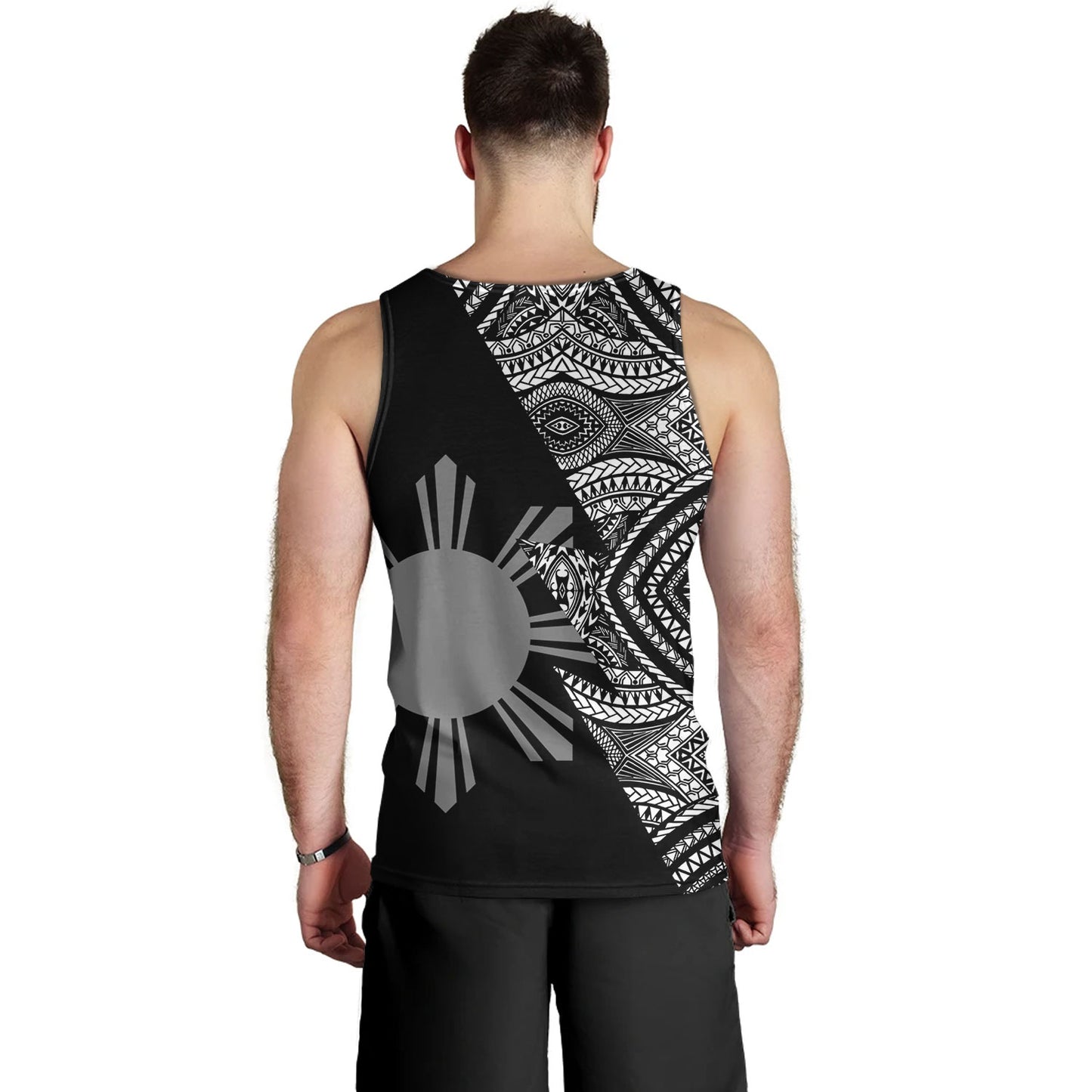 Philippines Filipinos Custom Personalised Tank Top Flash Style