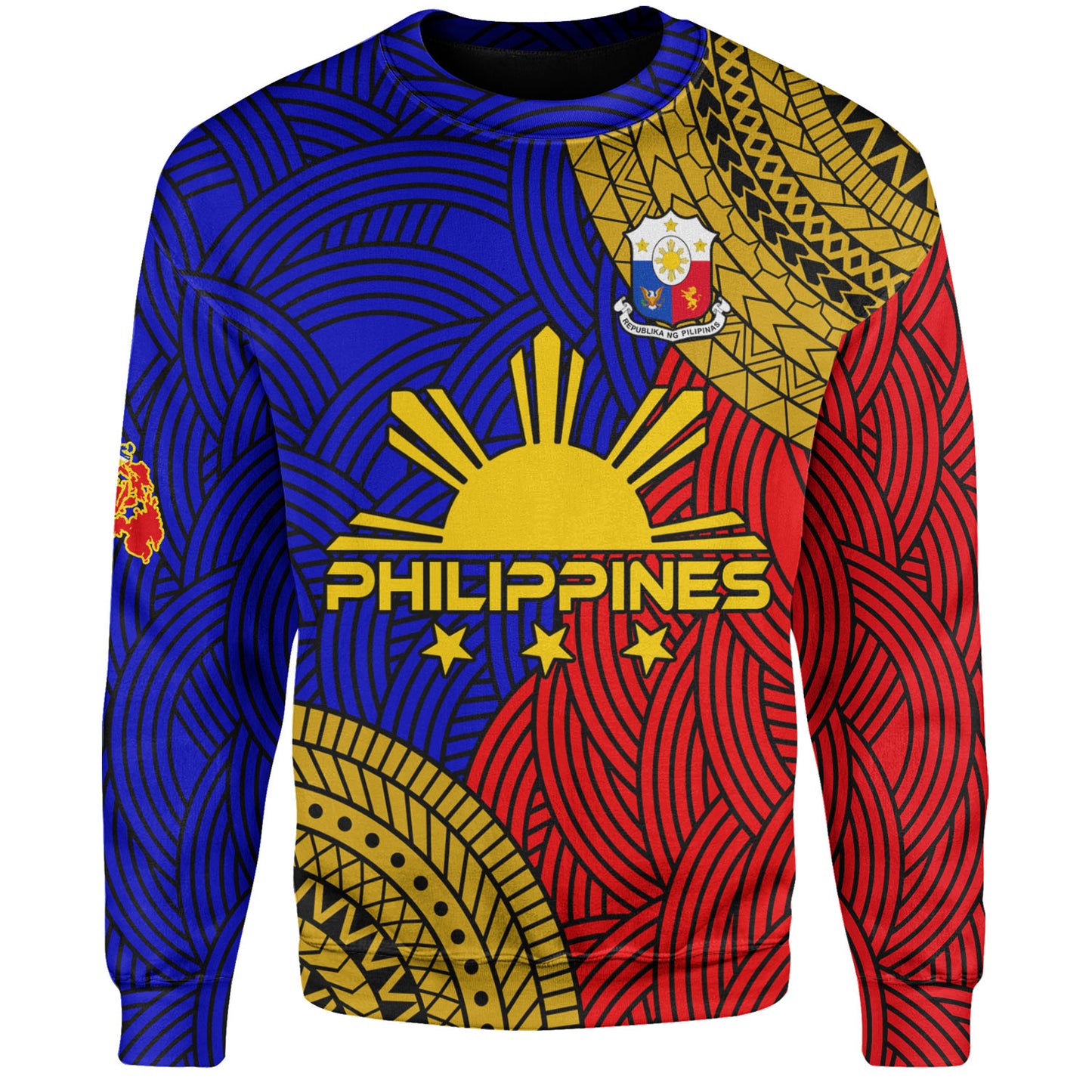 Philippines Filipinos Custom Personalised Sweatshirt Philippines Pride