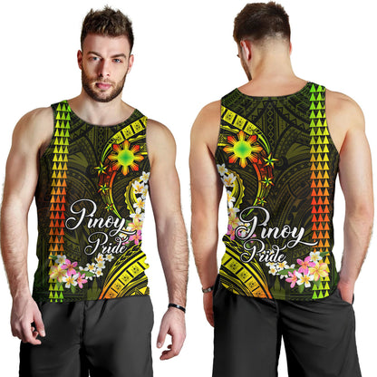 Philippines Filipinos Tank Top Pinoy Pride Tribal Patterns Curve Style